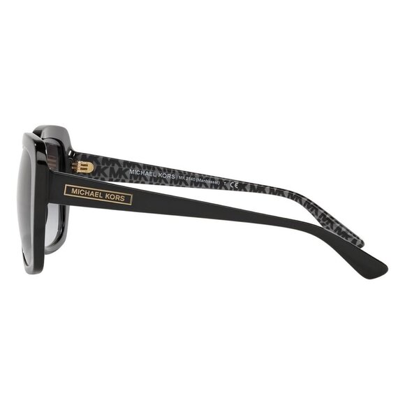 New MICHAEL KORS Manhasset Black Square MK2140 30058G Sunglasses Women - Picture 3 of 4